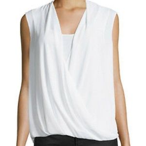 BLUE BCBG Raychel Sleeveless Shirt
